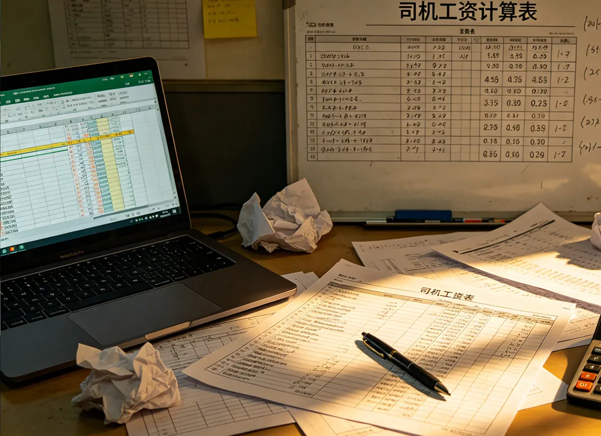 司机工资轻松结，加班调休补贴自动算